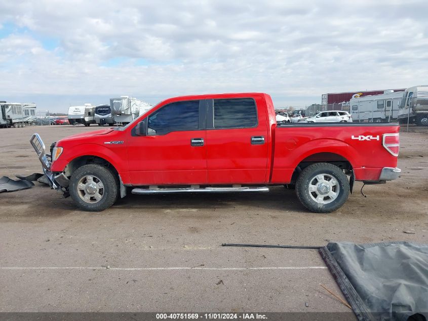 2013 Ford F-150 Xlt VIN: 1FTFW1EFXDKE94258 Lot: 40751569