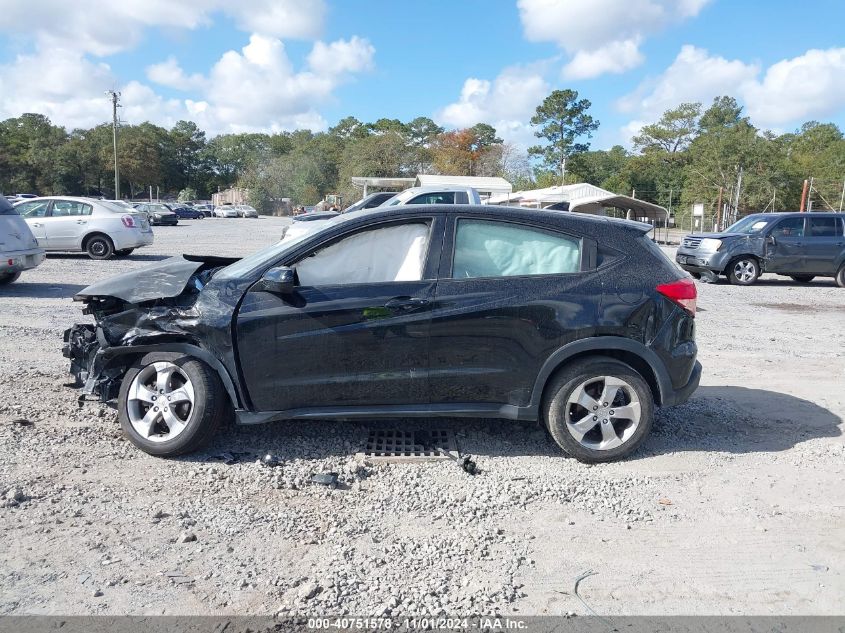 2018 Honda Hr-V Lx VIN: 3CZRU6H33JG702754 Lot: 40751578