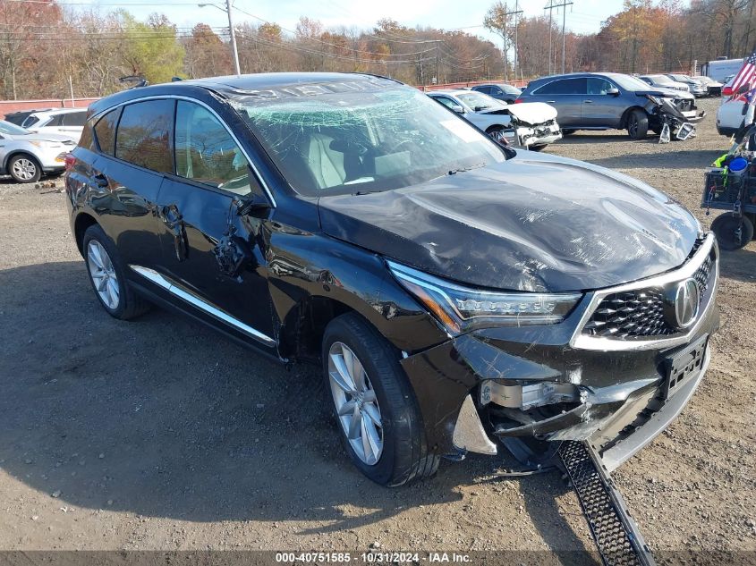 2020 Acura Rdx Standard VIN: 5J8TC2H3XLL029833 Lot: 40751585