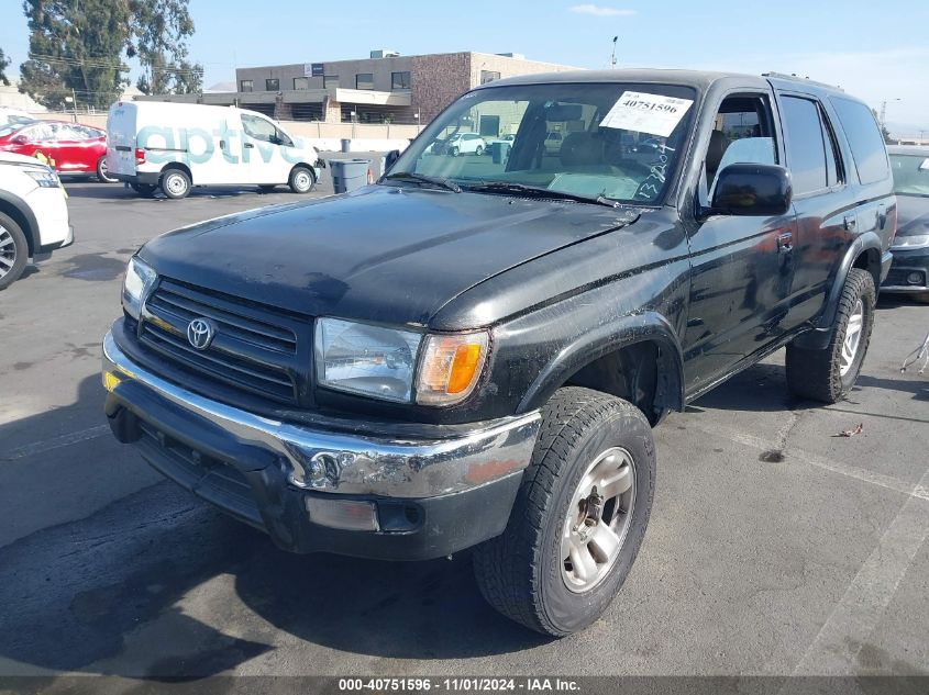 1999 Toyota 4Runner Sr5 V6 VIN: JT3GN86R6X0133204 Lot: 40751596