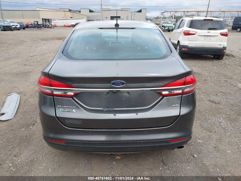 2017 Ford Fusion Energi Se Luxury VIN: 3FA6P0PUXHR138824 Lot: 40751602