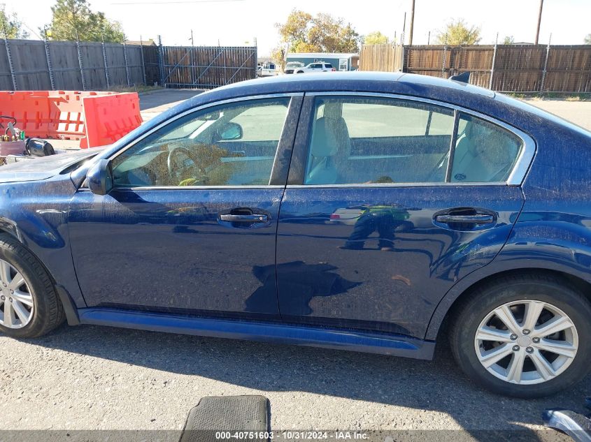 2011 Subaru Legacy 2.5I Premium VIN: 4S3BMBF6XB3215505 Lot: 40751603