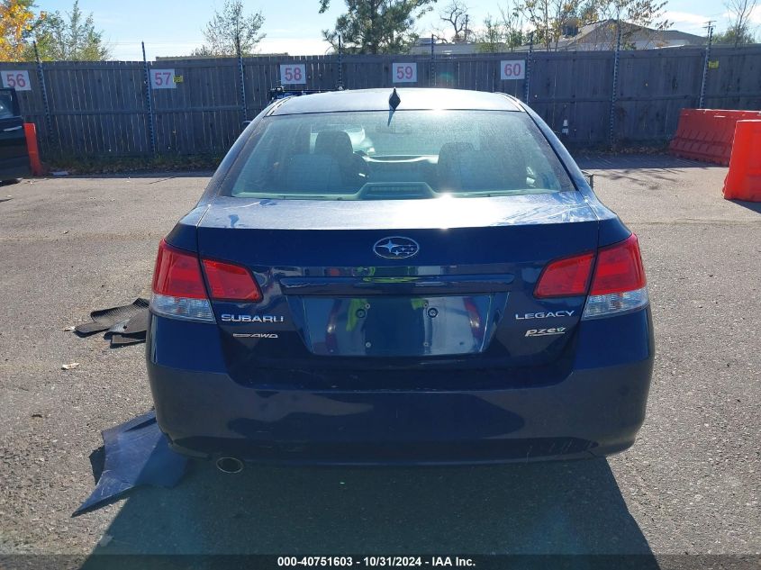 2011 Subaru Legacy 2.5I Premium VIN: 4S3BMBF6XB3215505 Lot: 40751603