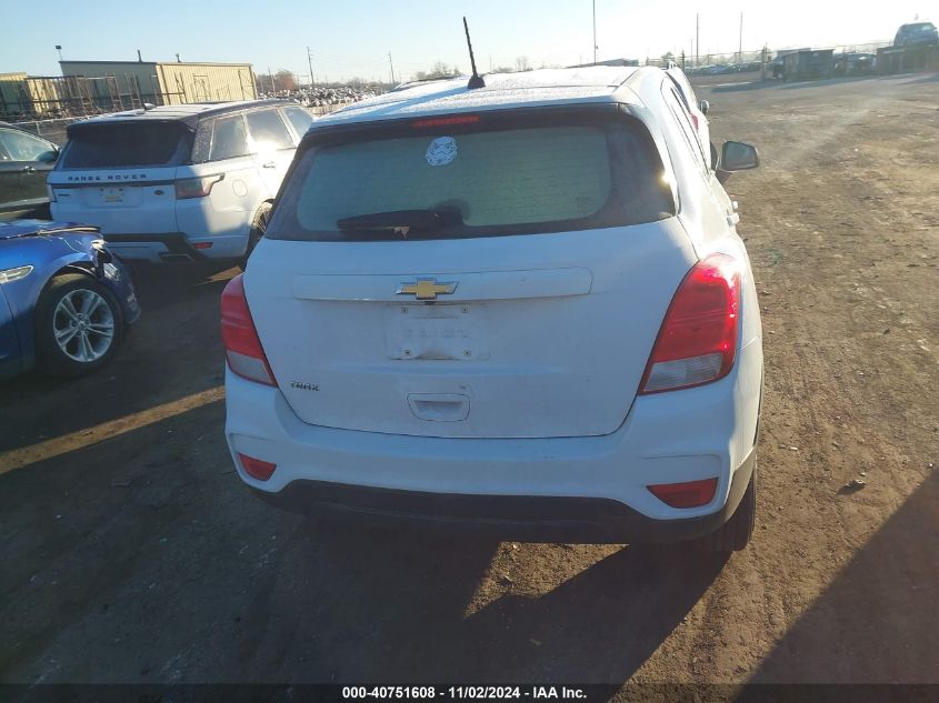 2018 Chevrolet Trax Ls VIN: 3GNCJKSB2JL388526 Lot: 40751608