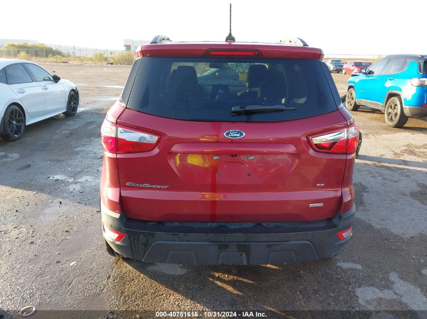 2020 Ford Ecosport Se VIN: MAJ3S2GE9LC362616 Lot: 40751615