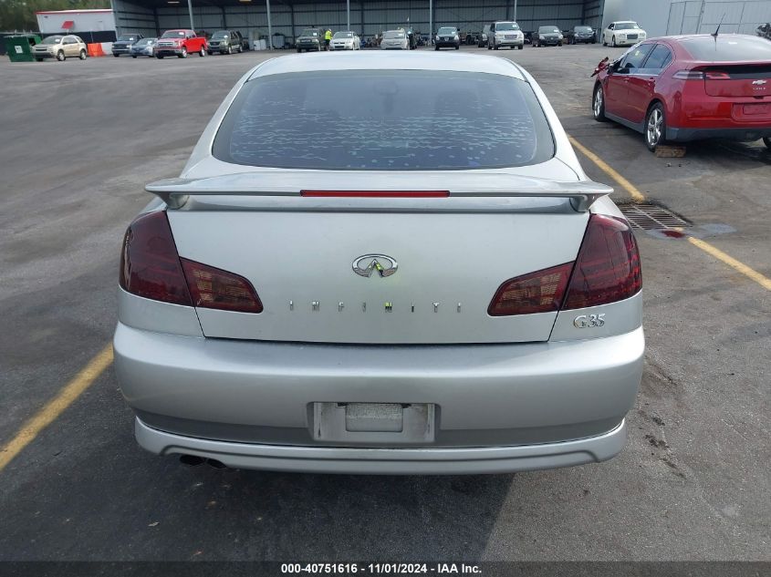 2003 Infiniti G35 Luxury Leather VIN: JNKCV51E33M333634 Lot: 40751616