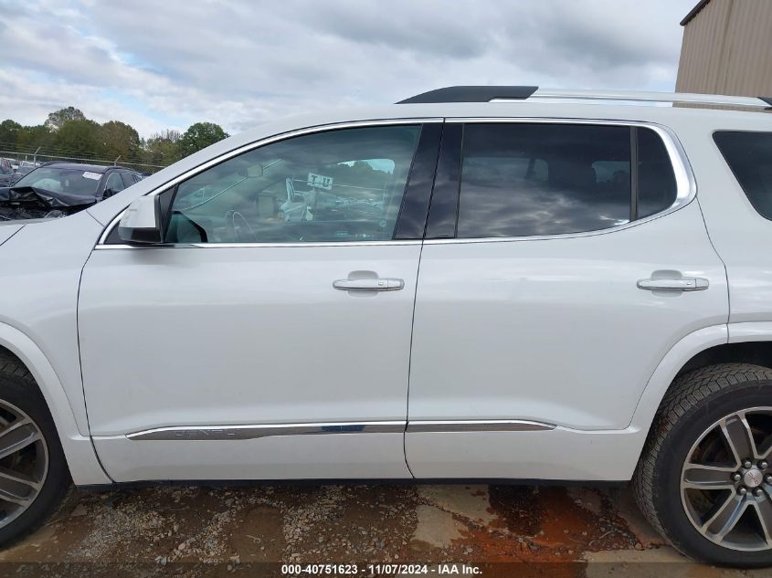 2018 GMC Acadia Denali VIN: 1GKKNXLS6JZ216615 Lot: 40751623