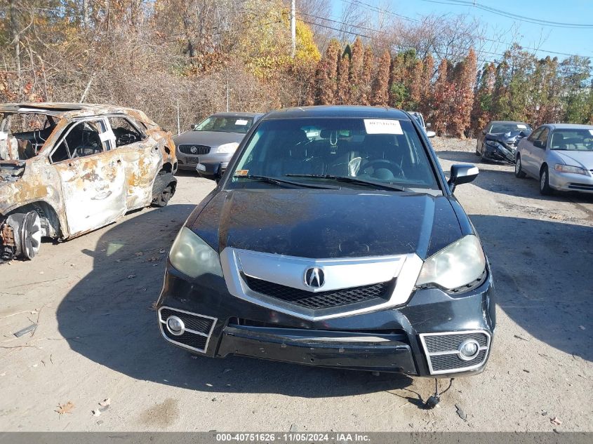 2011 Acura Rdx VIN: 5J8TB1H51BA001234 Lot: 40751626