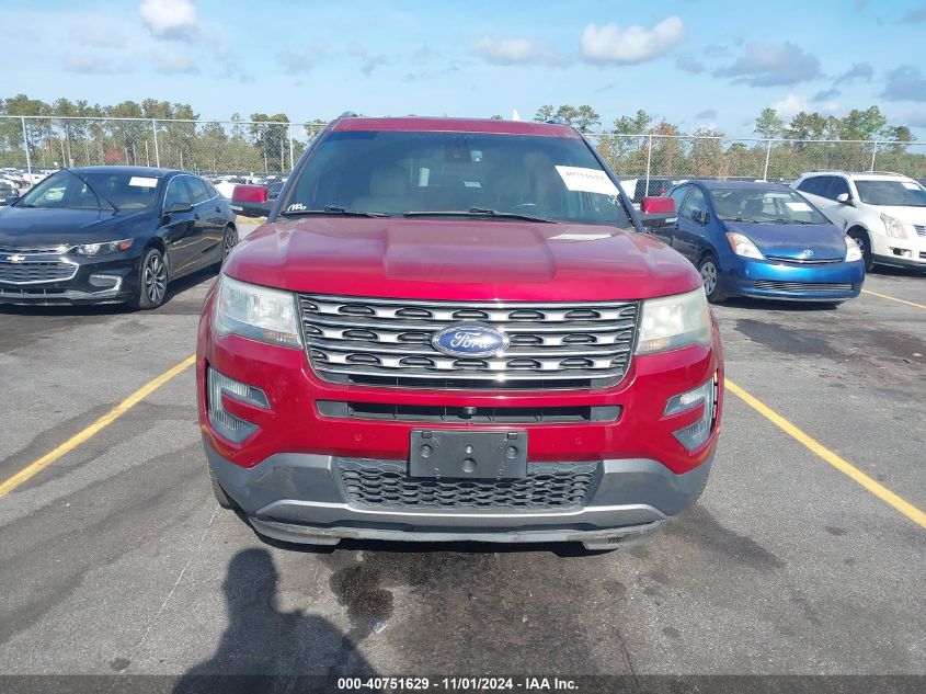 2016 Ford Explorer Limited VIN: 1FM5K7F86GGA55359 Lot: 40751629