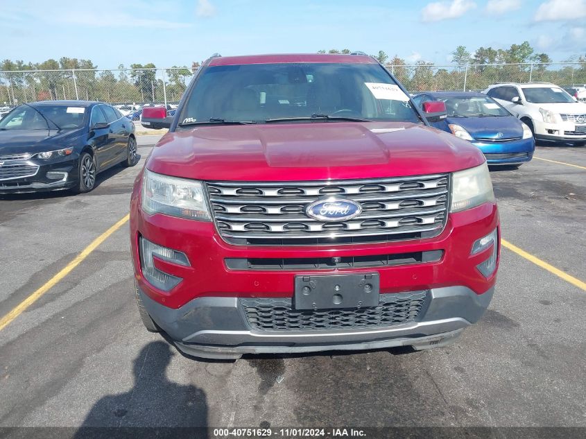 2016 Ford Explorer Limited VIN: 1FM5K7F86GGA55359 Lot: 40751629