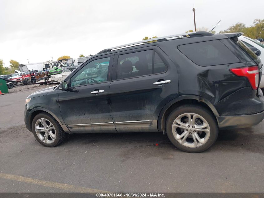 2013 Ford Explorer Limited VIN: 1FM5K8F81DGA31861 Lot: 40751668