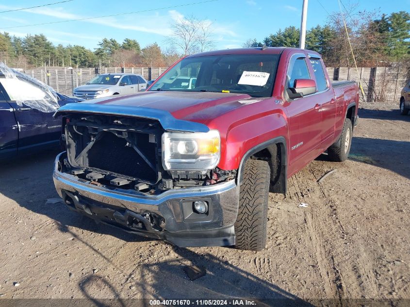 2014 GMC Sierra 1500 Sle VIN: 1GTV2UEC9EZ129707 Lot: 40751670