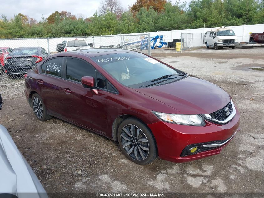 2014 Honda Civic Ex-L VIN: 2HGFB2F90EH547909 Lot: 40751687