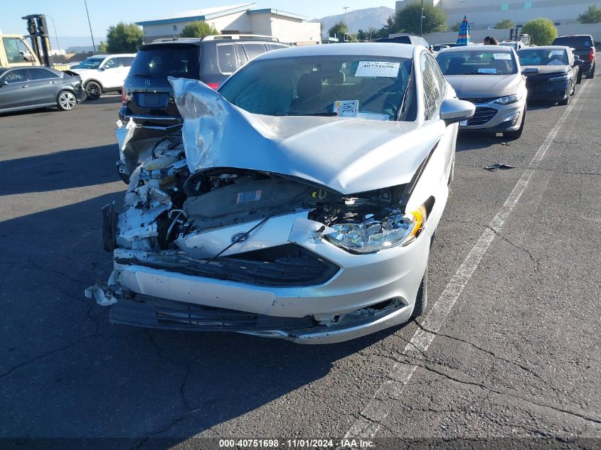 2017 Ford Fusion Hybrid S VIN: 3FA6P0UU4HR196609 Lot: 40751698