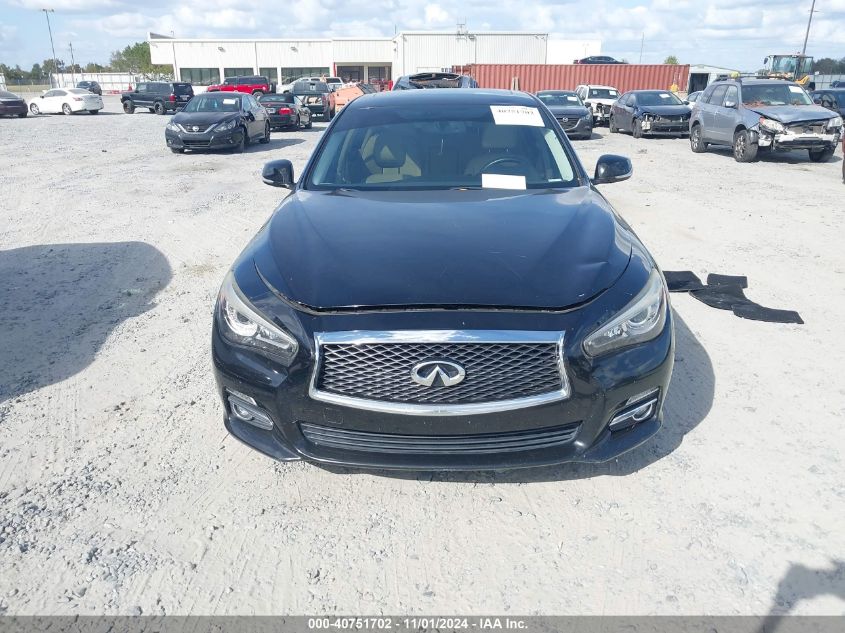 2017 Infiniti Q50 3.0T Premium VIN: JN1EV7AP4HM738158 Lot: 40751702