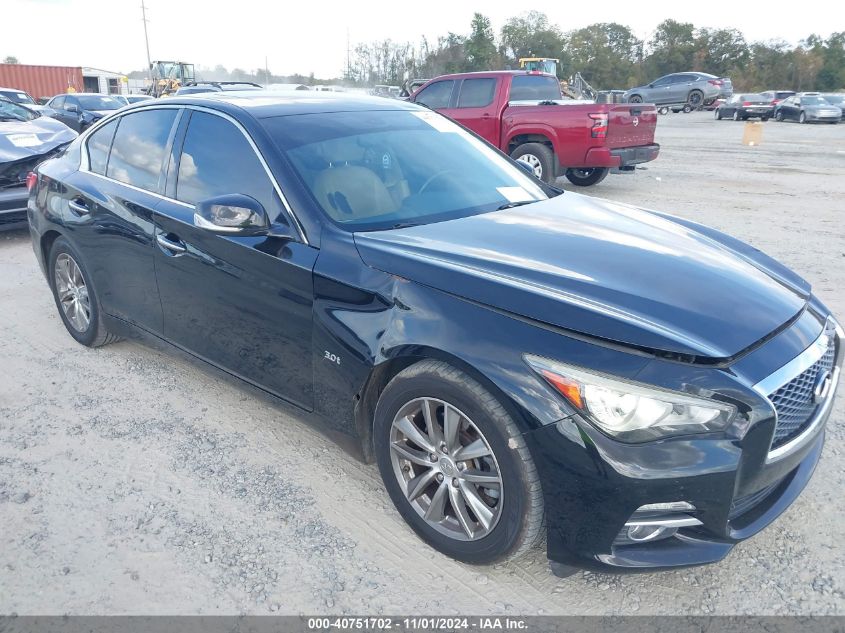 2017 Infiniti Q50 3.0T Premium VIN: JN1EV7AP4HM738158 Lot: 40751702