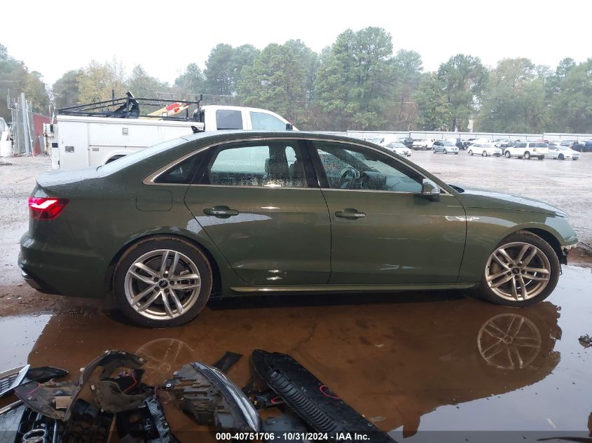 WAUEAAF49PN006957 Audi A4 PREMIUM PLUS 45 TFSI S LINE QUATTRO S TRONIC 14