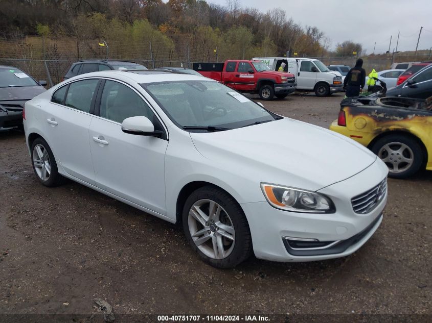 VIN YV1612FS8E1290236 2014 Volvo S60, T5/T5 Platinu... no.1