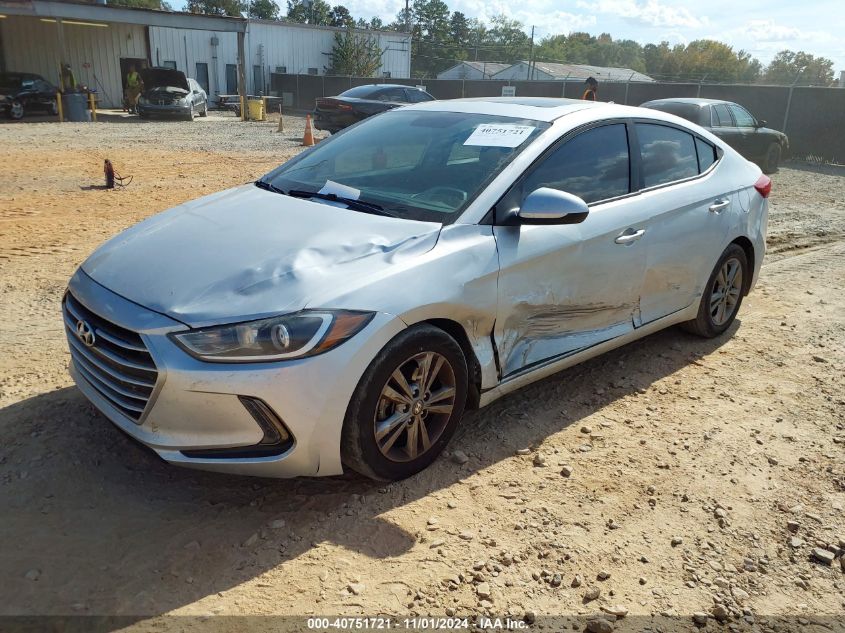 VIN 5NPD84LF8JH237048 2018 Hyundai Elantra, Value E... no.2