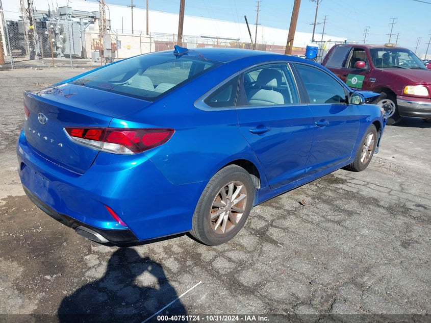 VIN 5NPE24AFXJH608512 2018 HYUNDAI SONATA SE