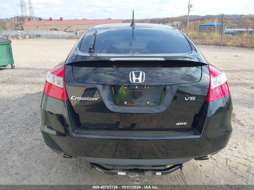 2012 Honda Crosstour Ex-L VIN: 5J6TF2H56CL011332 Lot: 40751726