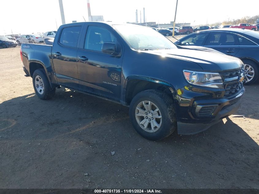 VIN 1GCGSCEN6M1134302 2021 Chevrolet Colorado, 2Wd... no.1