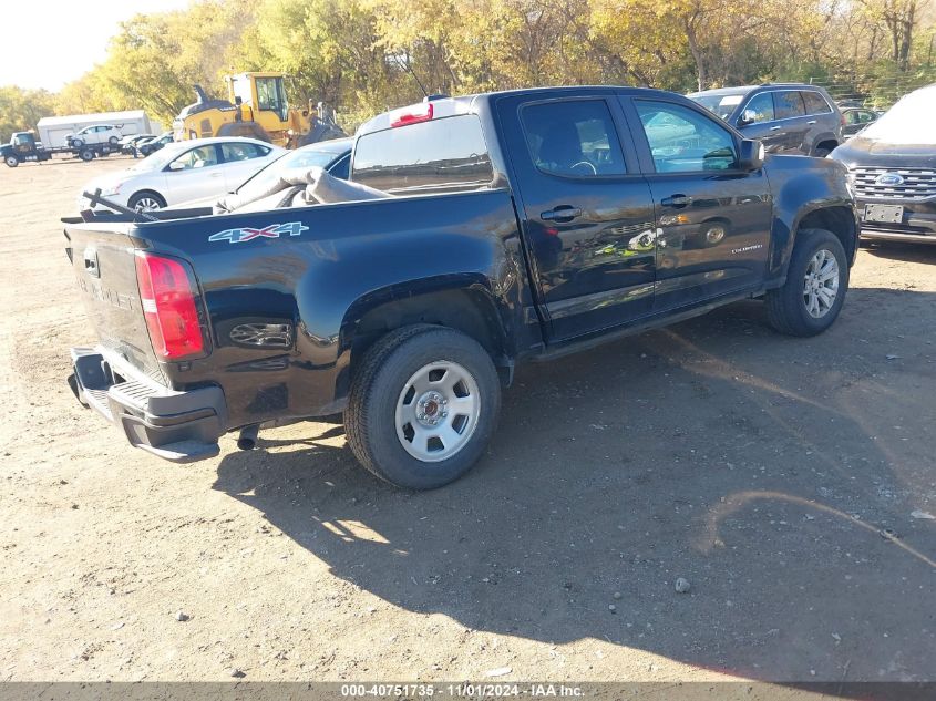 VIN 1GCGSCEN6M1134302 2021 Chevrolet Colorado, 2Wd... no.4