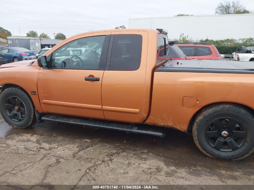 2004 Nissan Titan Le VIN: 1N6AA06AX4N548367 Lot: 40751740