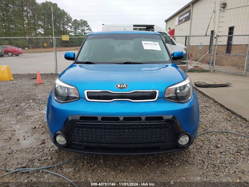 2016 Kia Soul + VIN: KNDJP3A53G7300760 Lot: 40751746