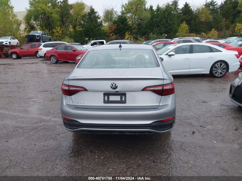 2024 Volkswagen Jetta 1.5T S VIN: 3VW5M7BU3RM011620 Lot: 40751755