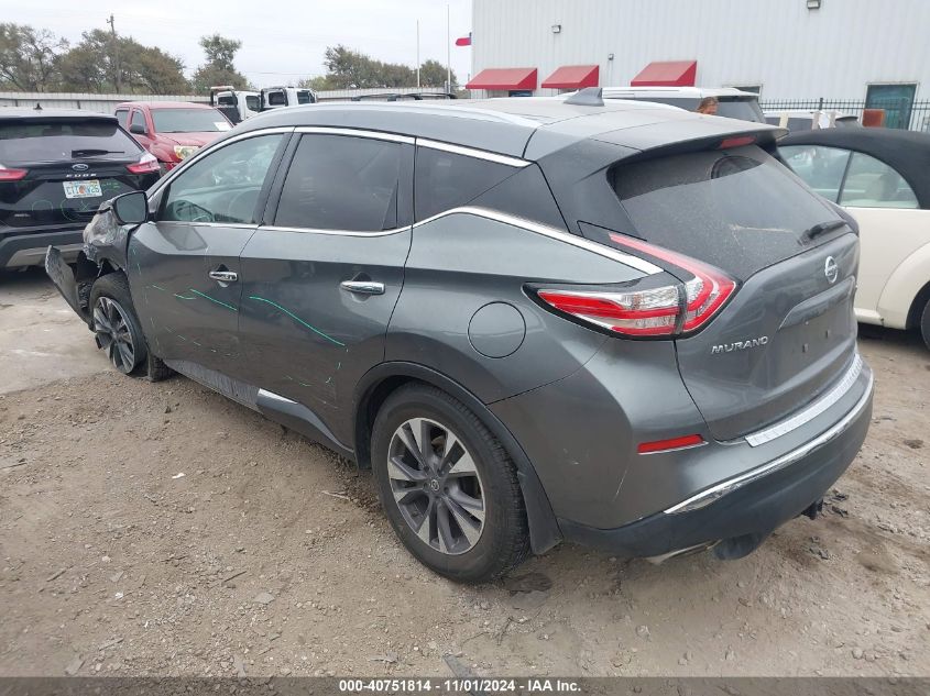 VIN 5N1AZ2MH8JN176090 2018 Nissan Murano, SL no.3