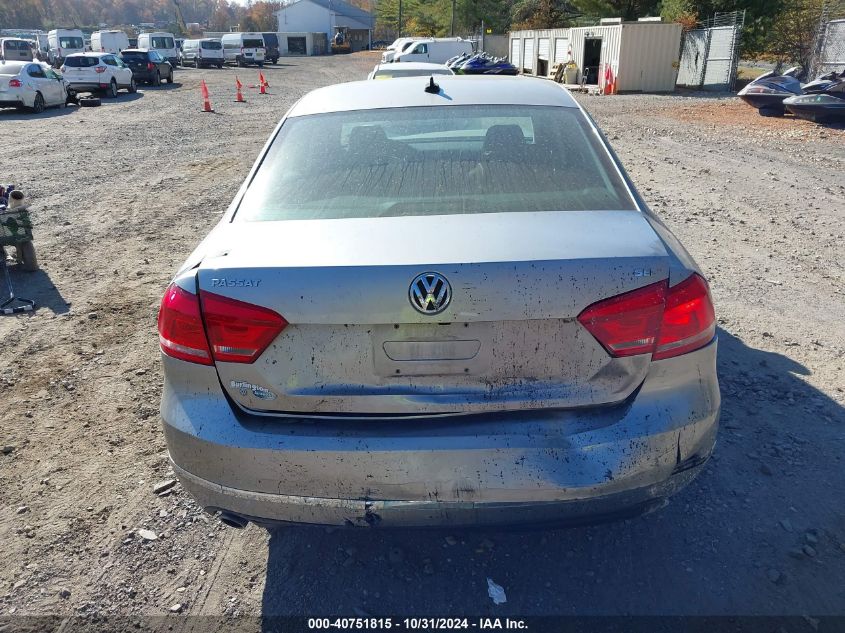 2013 VOLKSWAGEN PASSAT 2.5L SEL - 1VWCP7A39DC017293