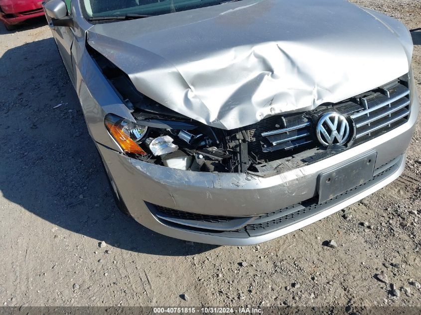 2013 VOLKSWAGEN PASSAT 2.5L SEL - 1VWCP7A39DC017293