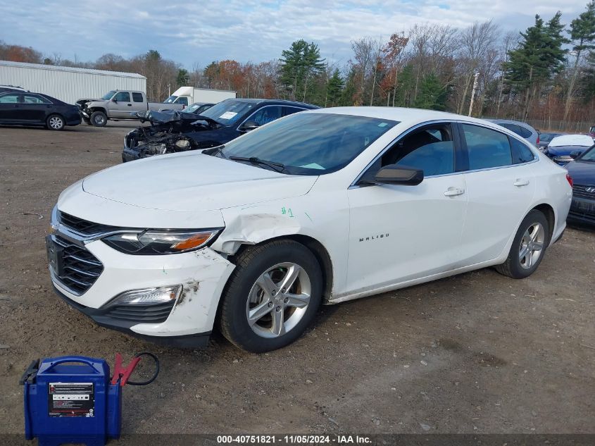 2020 Chevrolet Malibu Fwd Ls VIN: 1G1ZB5ST8LF077229 Lot: 40751821