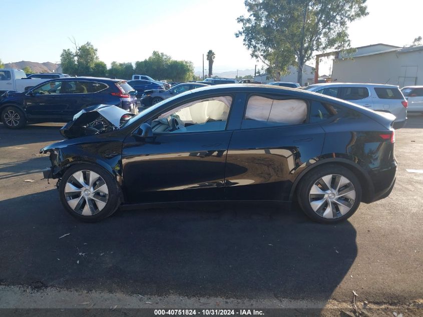 2021 Tesla Model Y Long Range Dual Motor All-Wheel Drive VIN: 5YJYGDEE6MF087257 Lot: 40751824