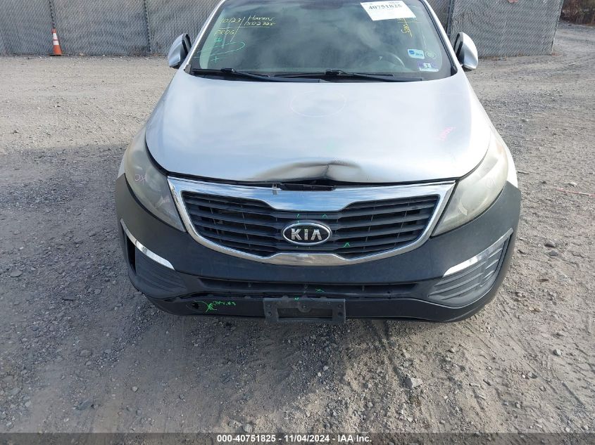 2011 Kia Sportage Lx VIN: KNDPB3A26B7026459 Lot: 40751825