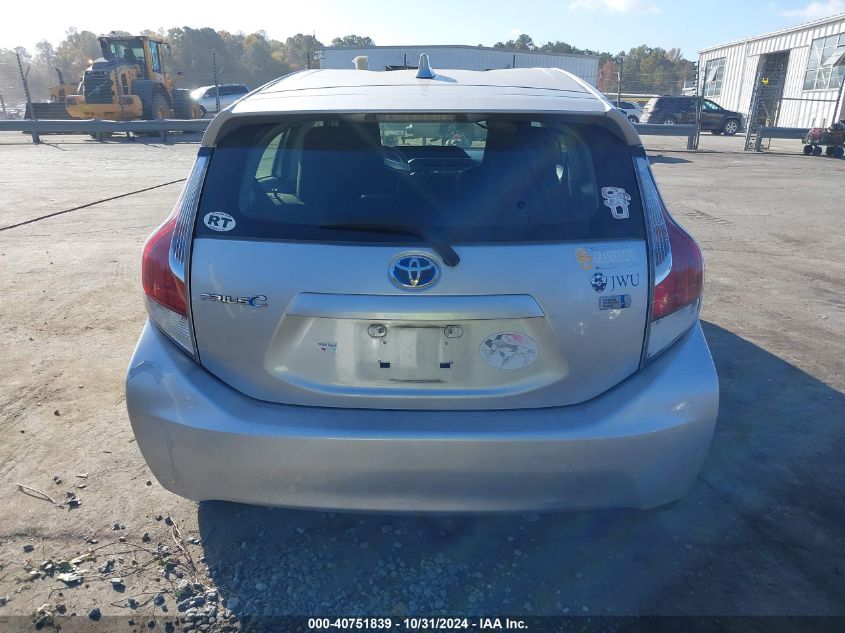 2015 Toyota Prius C One VIN: JTDKDTB38F1585144 Lot: 40751839