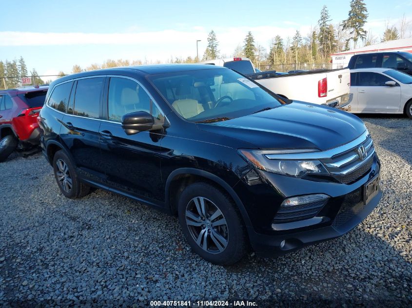 2017 Honda Pilot Ex-L VIN: 5FNYF6H74HB034042 Lot: 40751841