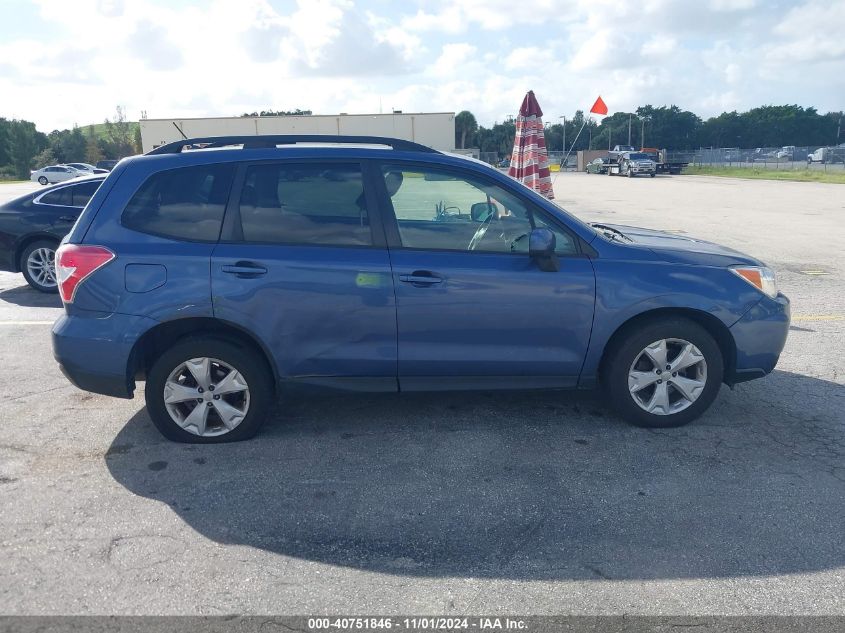 2014 Subaru Forester 2.5I Premium VIN: JF2SJAEC2EH522721 Lot: 40751846