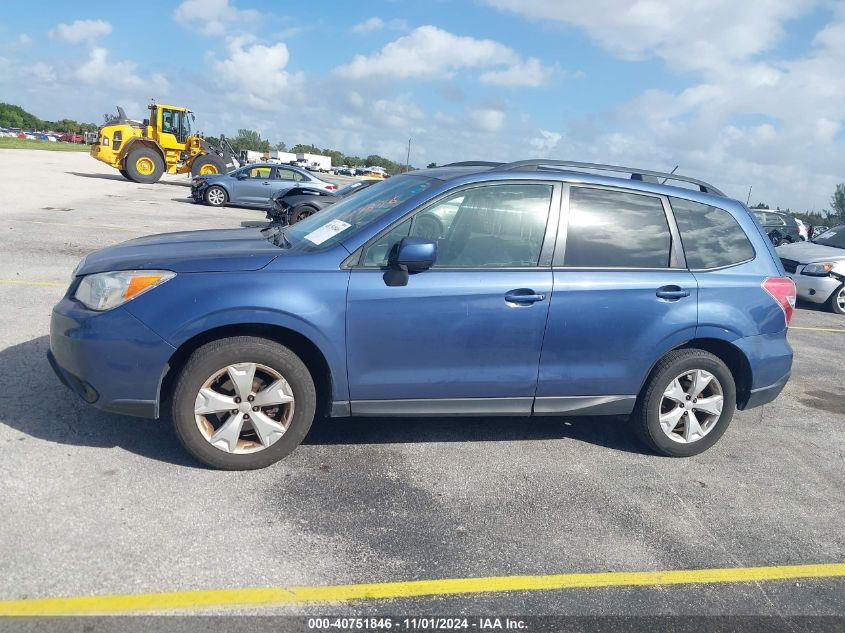 2014 Subaru Forester 2.5I Premium VIN: JF2SJAEC2EH522721 Lot: 40751846