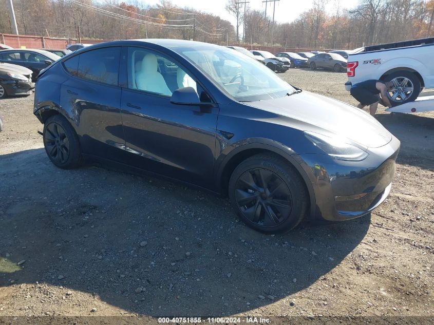 2024 TESLA MODEL Y LONG RANGE DUAL MOTOR ALL-WHEEL DRIVE - 7SAYGDEE2RA328898