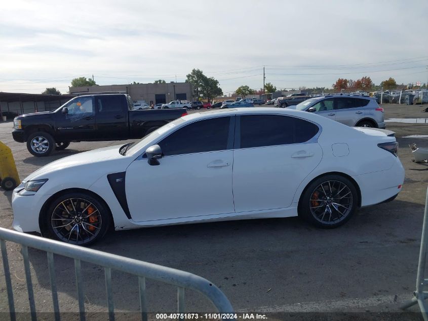 2016 Lexus Gs F VIN: JTHBP1BL6GA001917 Lot: 40751873