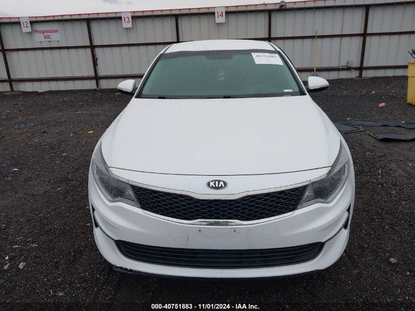 2018 Kia Optima Lx VIN: 5XXGT4L36JG189658 Lot: 40751883