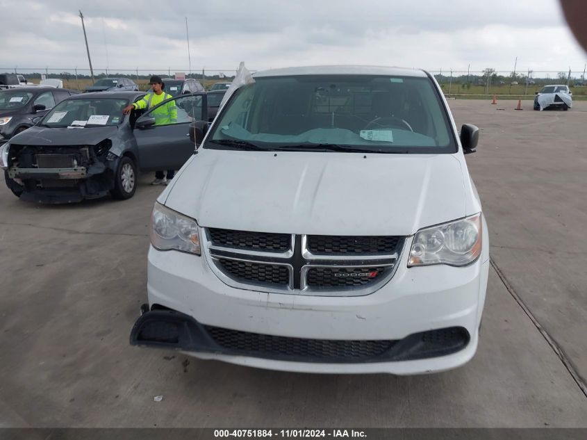 2015 Dodge Grand Caravan Se VIN: 2C4RDGBG8FR652524 Lot: 40751884