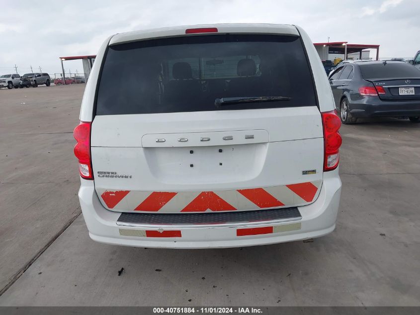 2015 Dodge Grand Caravan Se VIN: 2C4RDGBG8FR652524 Lot: 40751884