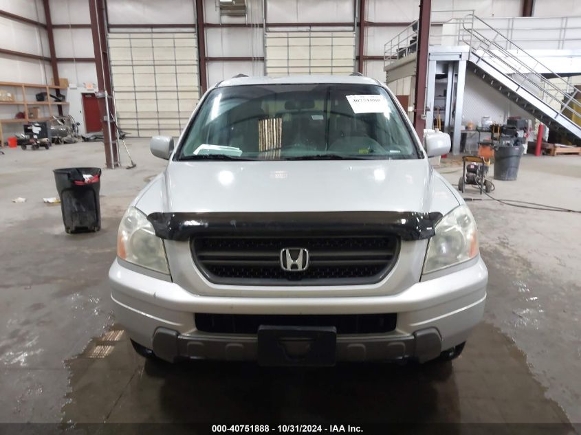 2003 Honda Pilot Ex-L VIN: 2HKYF18513H607958 Lot: 40751888