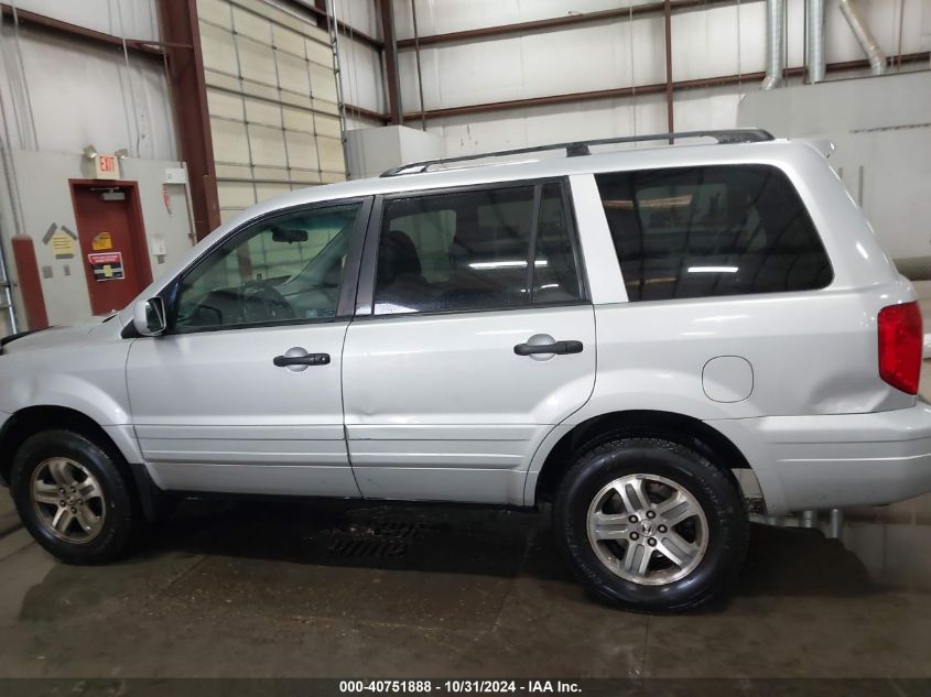 2003 Honda Pilot Ex-L VIN: 2HKYF18513H607958 Lot: 40751888