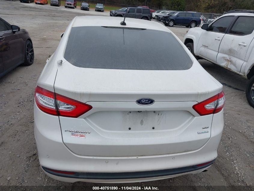 2015 Ford Fusion Se VIN: 3FA6P0HD0FR134664 Lot: 40751890