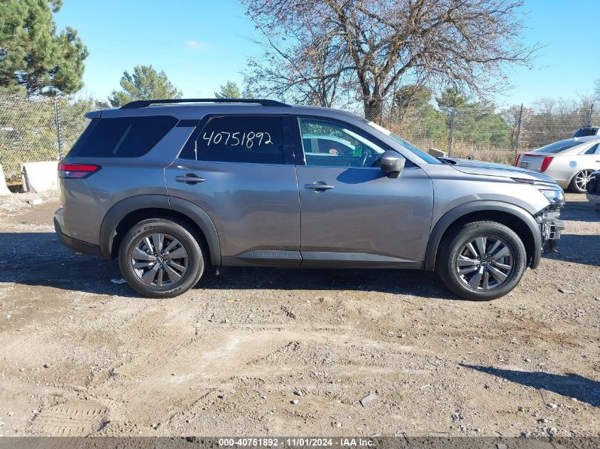 2023 Nissan Pathfinder Sv 4Wd VIN: 5N1DR3BC3PC244097 Lot: 40751892