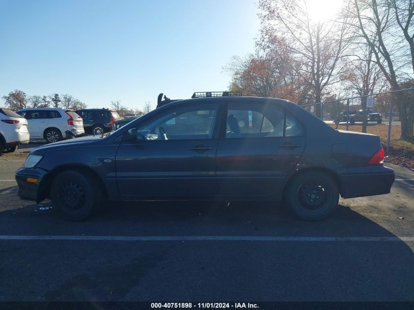 2003 Mitsubishi Lancer Es VIN: JA3AJ26E33U051522 Lot: 40751898